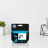 HP 304 fekete eredeti tintapatron N9K06AE