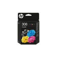   HP 308 fekete + színes eredeti tintapatron multipack 6L6S6UE