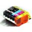 Canon CLI-526 BK + chip fekete utángyártott tintapatron