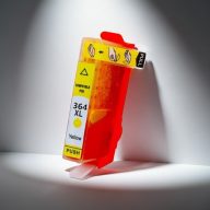   HP 364XL yellow utángyártott tintapatron + chip (nagykapacitású) (CB325E)