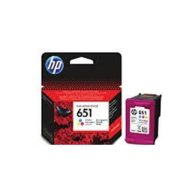HP 651 színes eredeti tintapatron C2P11AE