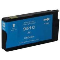 HP 951XL Cyan utángyártott tintapatron CN046A